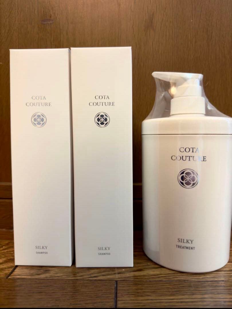 コタクチュールシルキーシャンプー300ml２本&トリートメント600gセット コタクチュールシルキーシャンプートリートメント - メルカリ