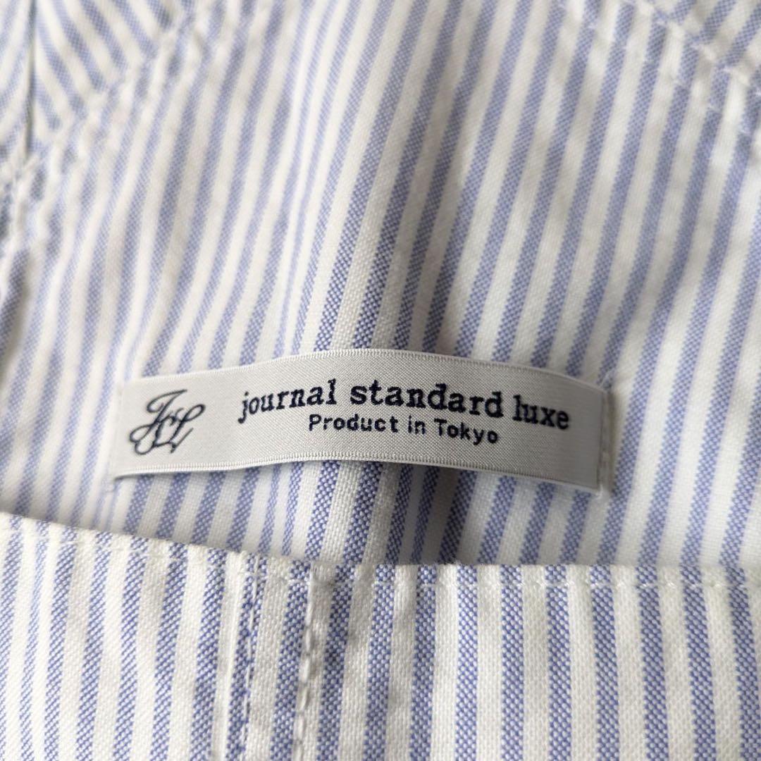 《新品タグ付》ジャーナルスタンダードラックス　OXストライプオーバーオール