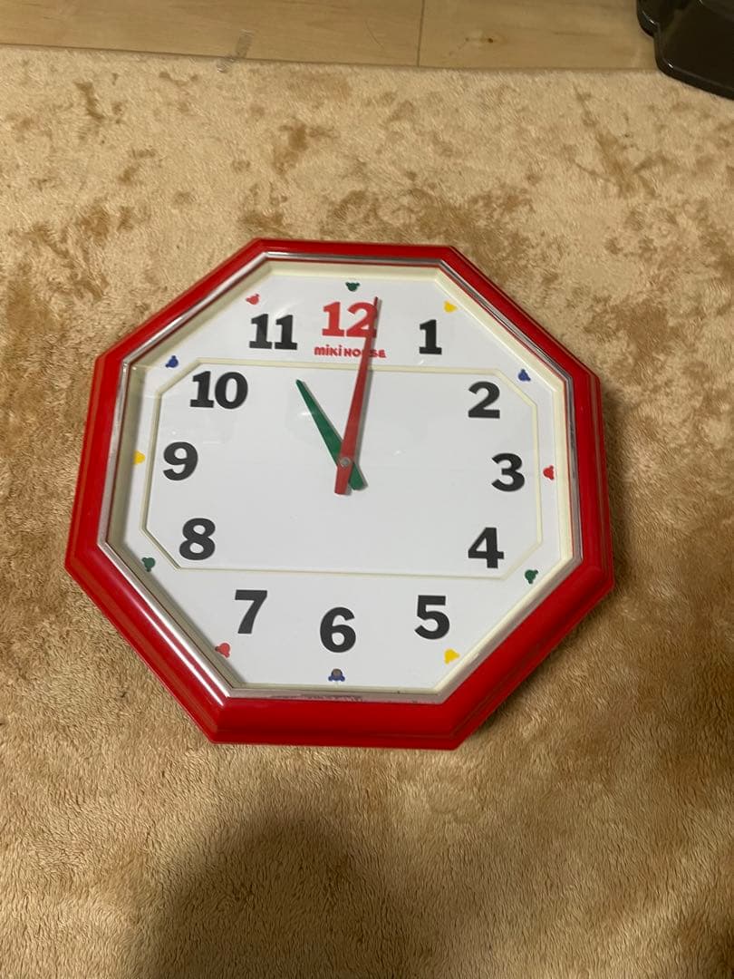 最安値 ミキハウス miki house からくり時計 非売品 掛け時計 音楽