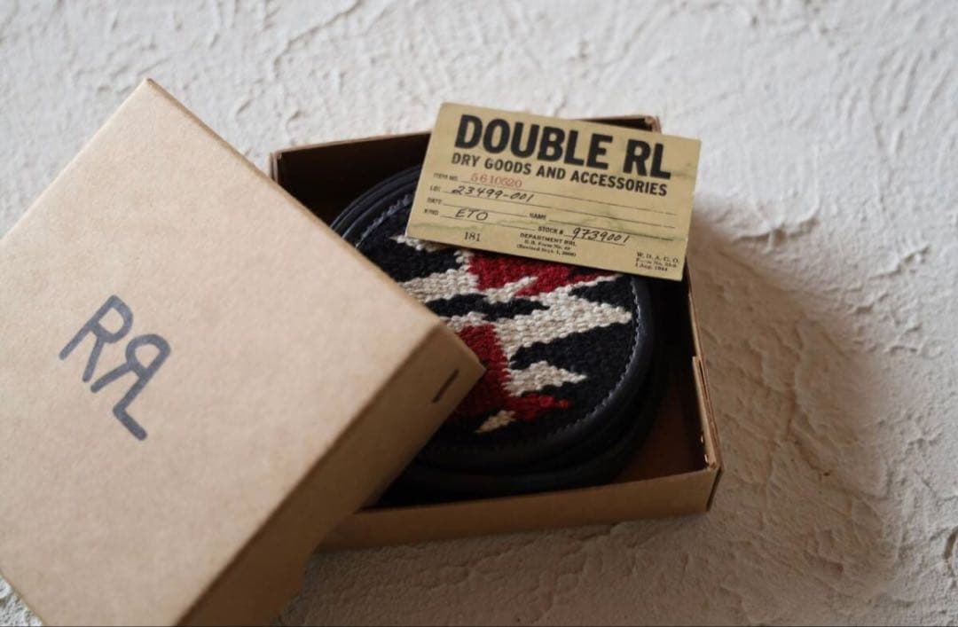 新品*RRL*ハンドウーブン コースター セット *ダブルアールエル - メルカリ
