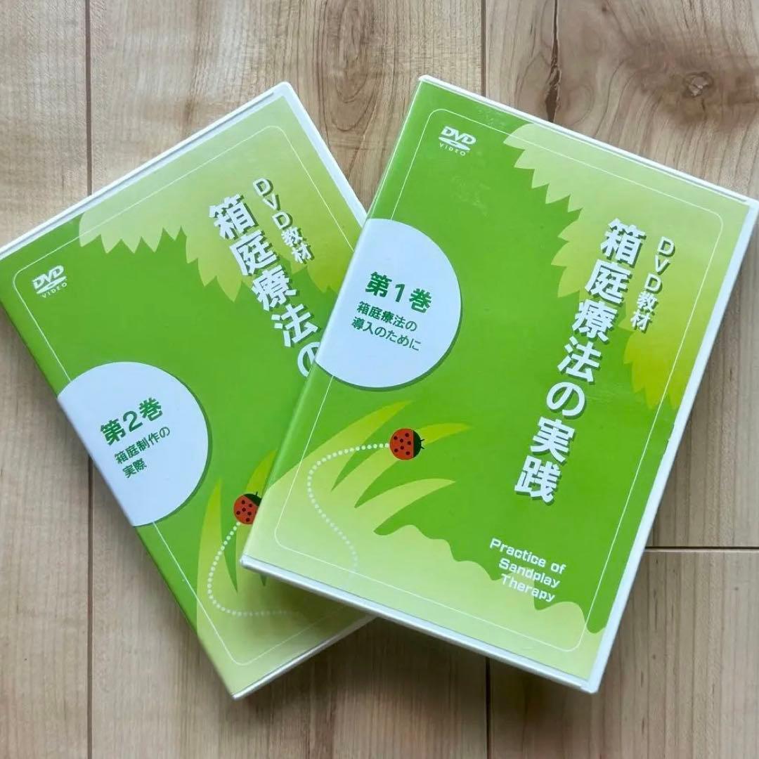 【もも】箱庭療法の実践 DVD 教材2枚セット DVD教材「箱庭の実践」