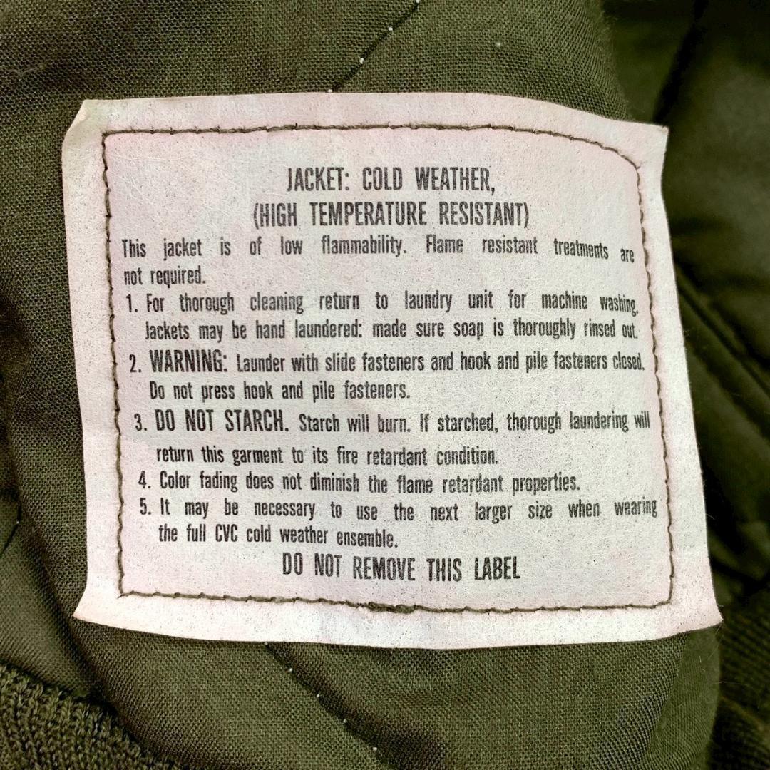 80s 米軍実物 アラミド CVC タンカース ジャケット S-R D857 - メルカリ