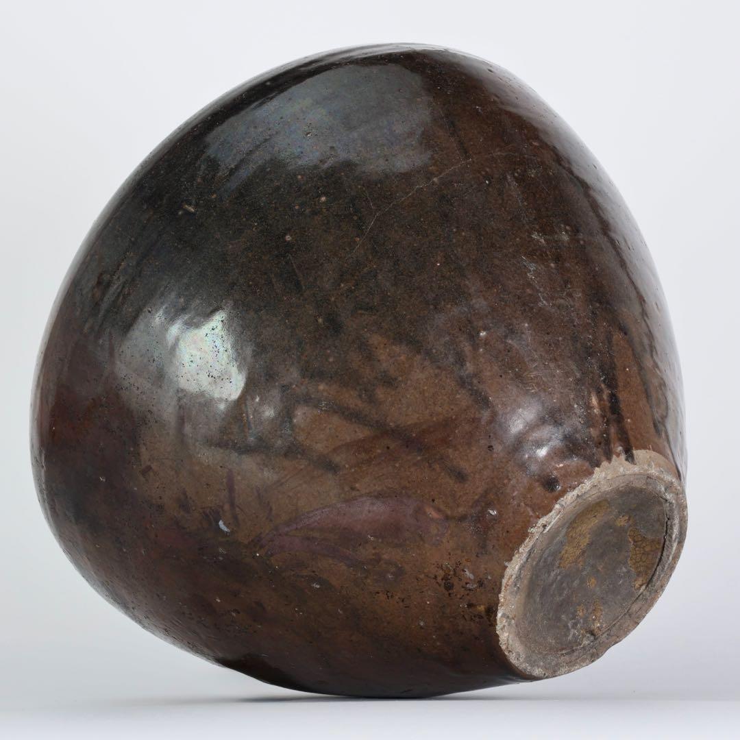 サ*ー様 黒薩摩 四耳壺 古陶 大壺 33㎝ 江戸