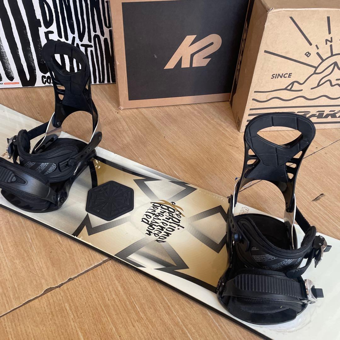 YONEX×2BE1 良質国産 バインディング付スノーボードセット ヨネックス