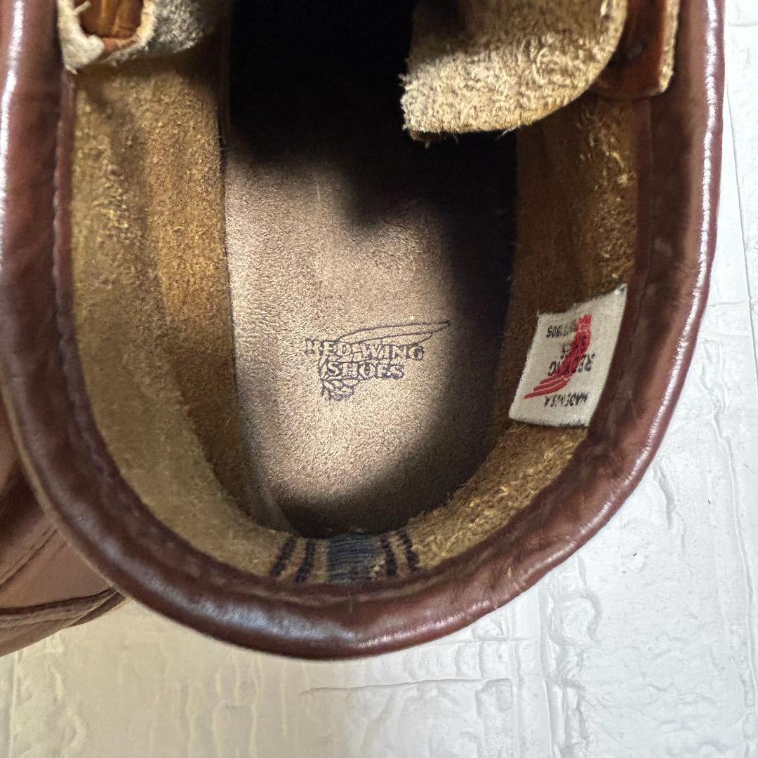 レッドウィング　刺繍羽根タグ　26.5E モックトゥ　アイリッシュセッター