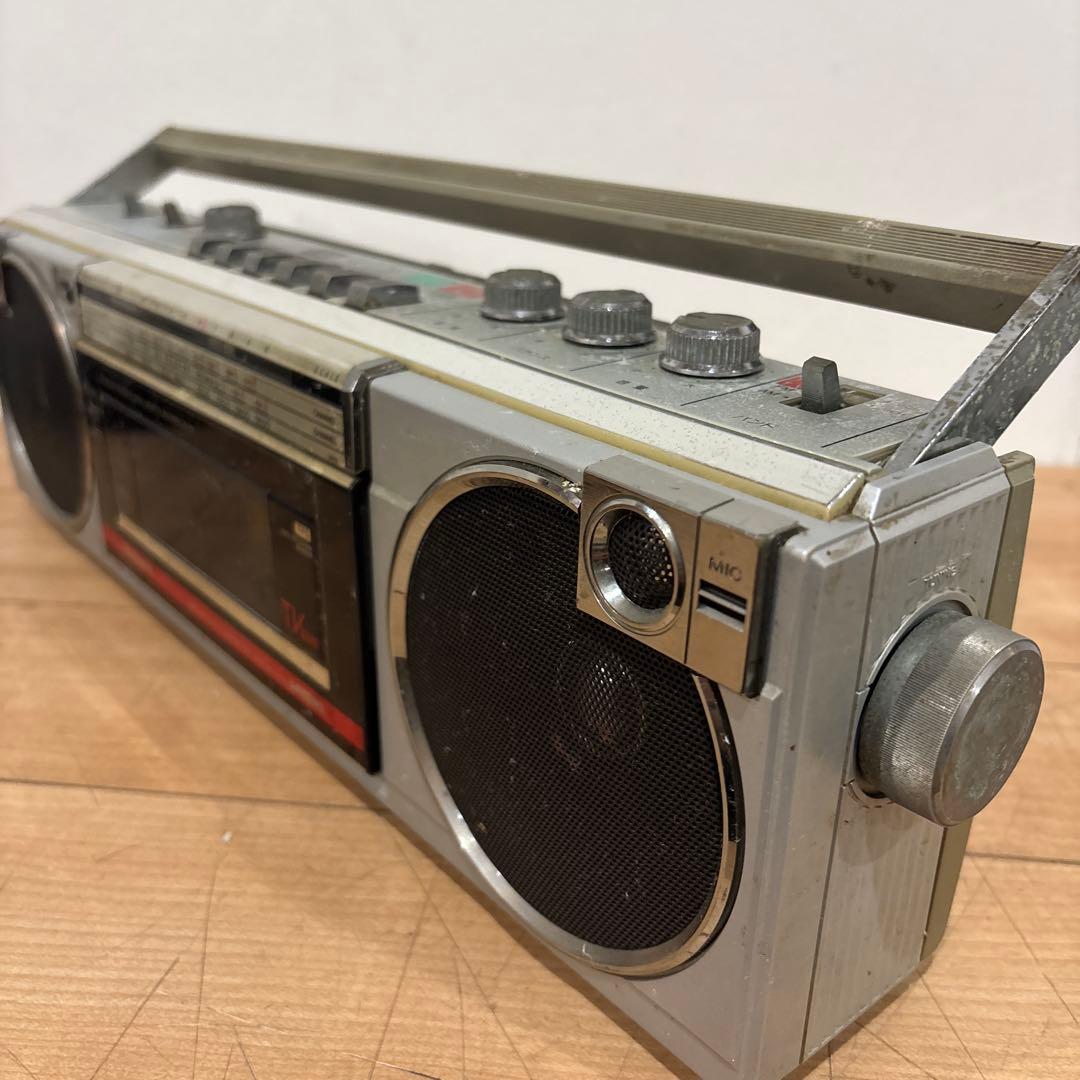 National RX-F6 ラジオカセットレコーダーシルバー【ジャンク】 - メルカリ