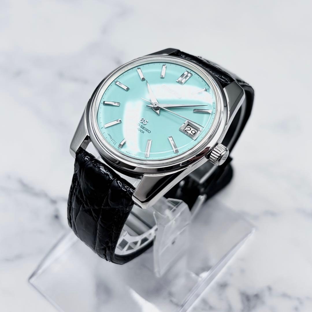 OH&新品仕上げ済】グランドセイコー 5722-9991 手巻き 新品ワニ本革