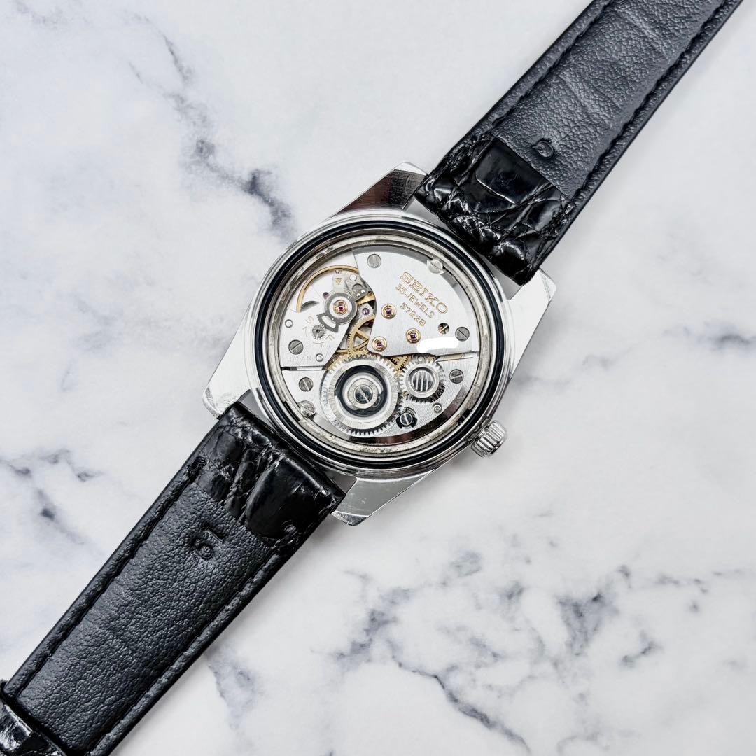 OH&新品仕上げ済】グランドセイコー 5722-9991 手巻き 新品ワニ本革