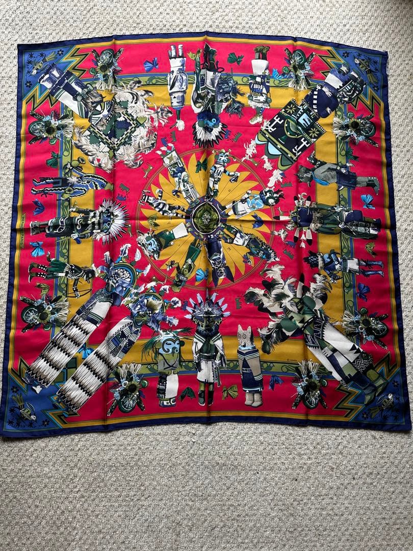 エルメス HERMES スカーフ HERMES（エルメス） スカーフ CARRE カレH 80×80 エクスリブリス