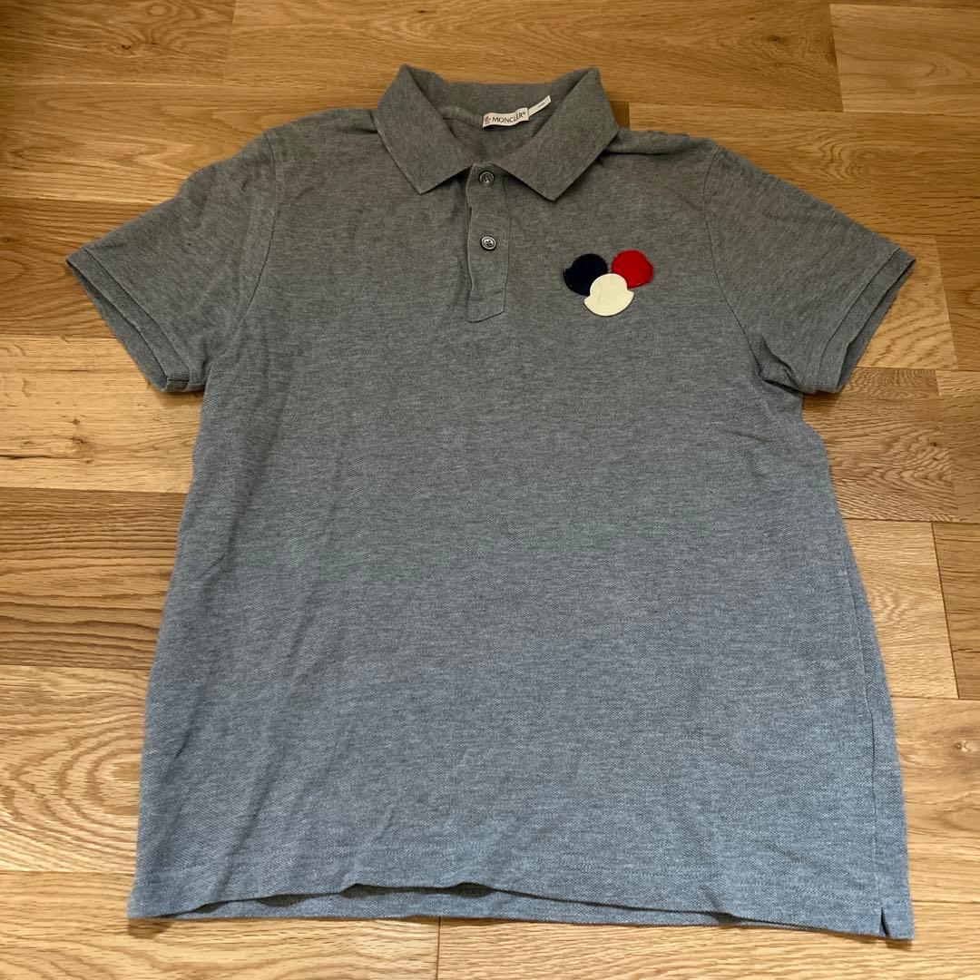 vet様専用】MONCLER グレー ポロシャツ L - メルカリ
