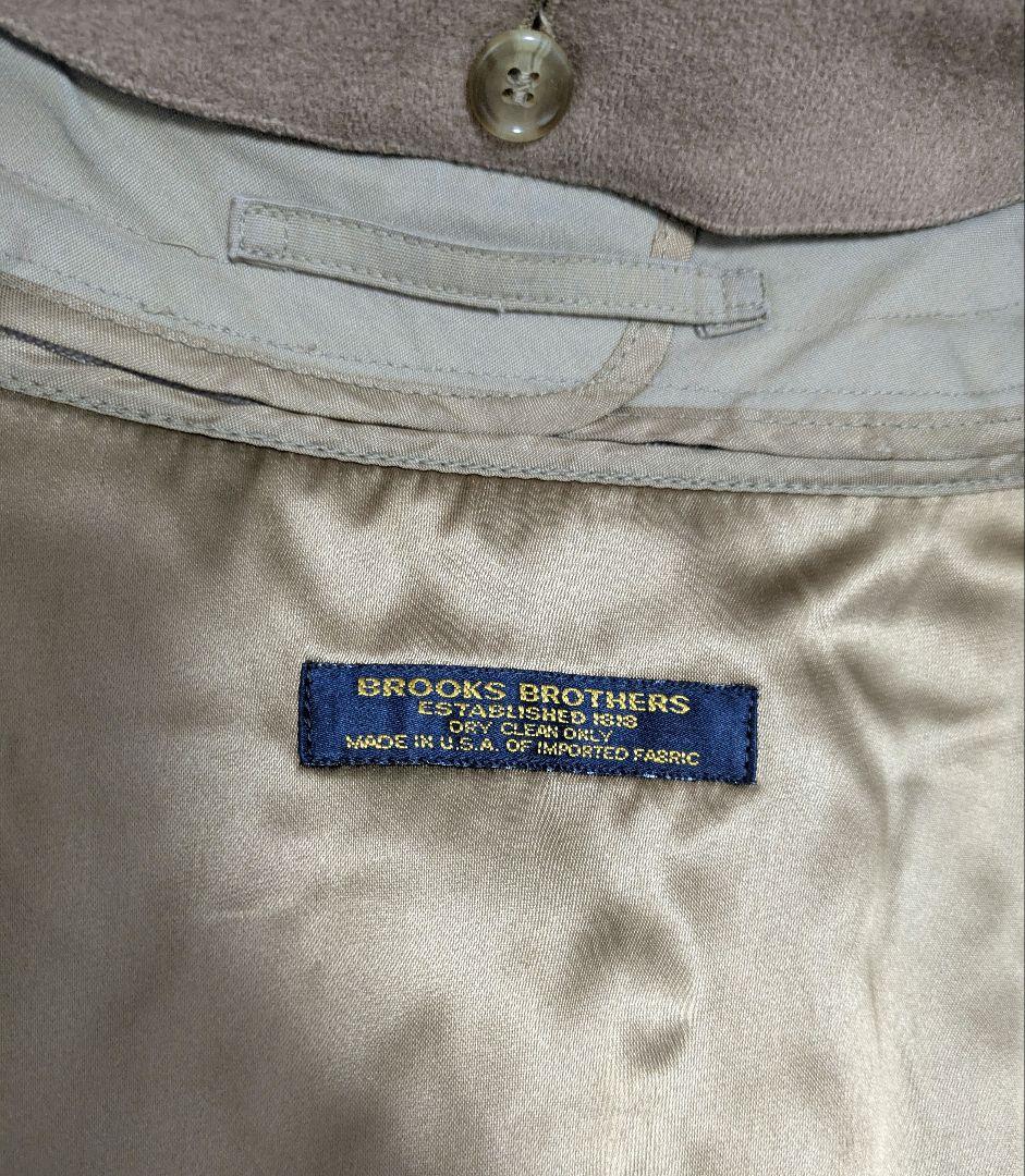 80s ブルックスブラザーズ USA製 トレンチコート ライナー付き 比翼