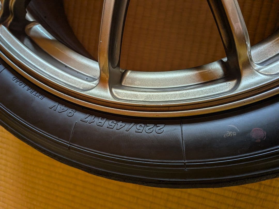 o*9様 ADVAN RZⅡ 17インチ 7.5J +48 114.3 5穴 ×