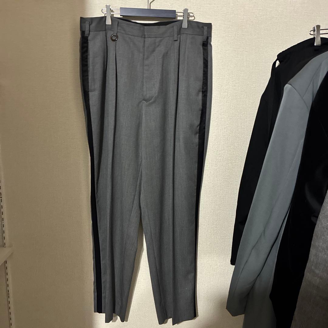 SOSHIOTSUKI 20aw サイドストライプパンツ　ワイド SOSHIOTSUKI 20aw サイドストライプパンツ ワイド