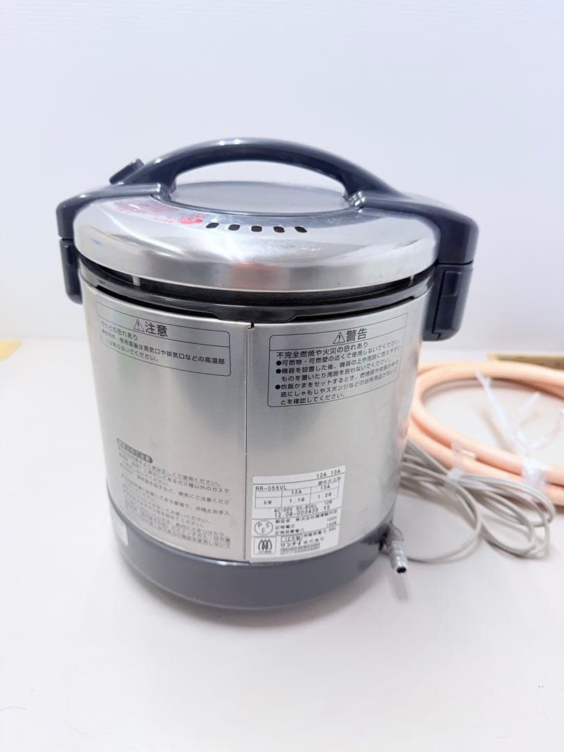 リンナイ　ガス炊飯器 1.0L 5.5合 こがまる 都市ガス用RR-055VL