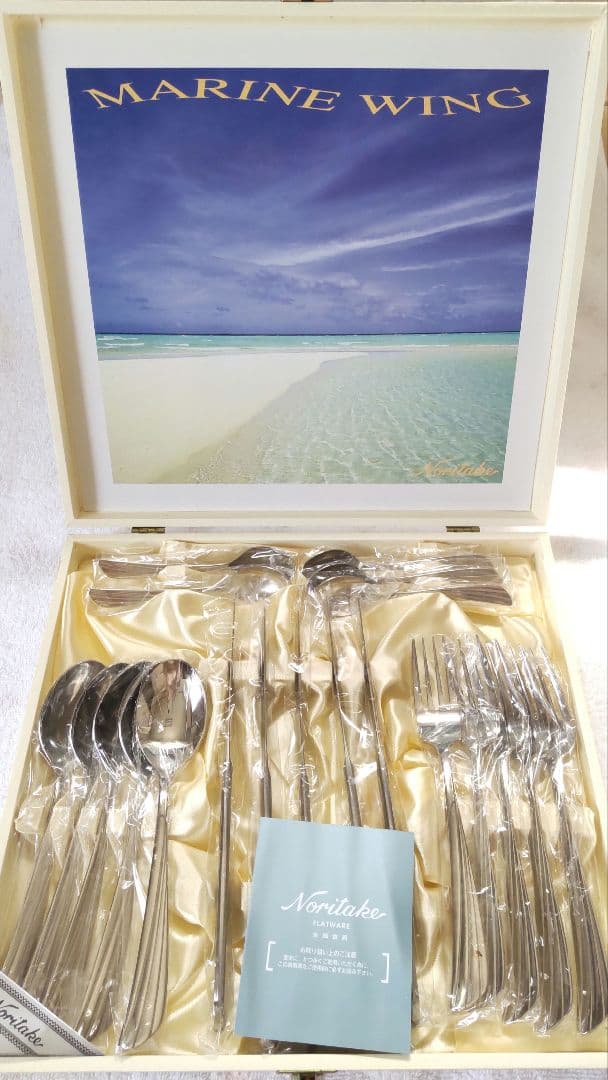 NORITAKE　ノリタケ　マリンウイング　カトラリーセット Noritake (ノリタケ) カトラリーセット シルクロード｜トレファクONLINE