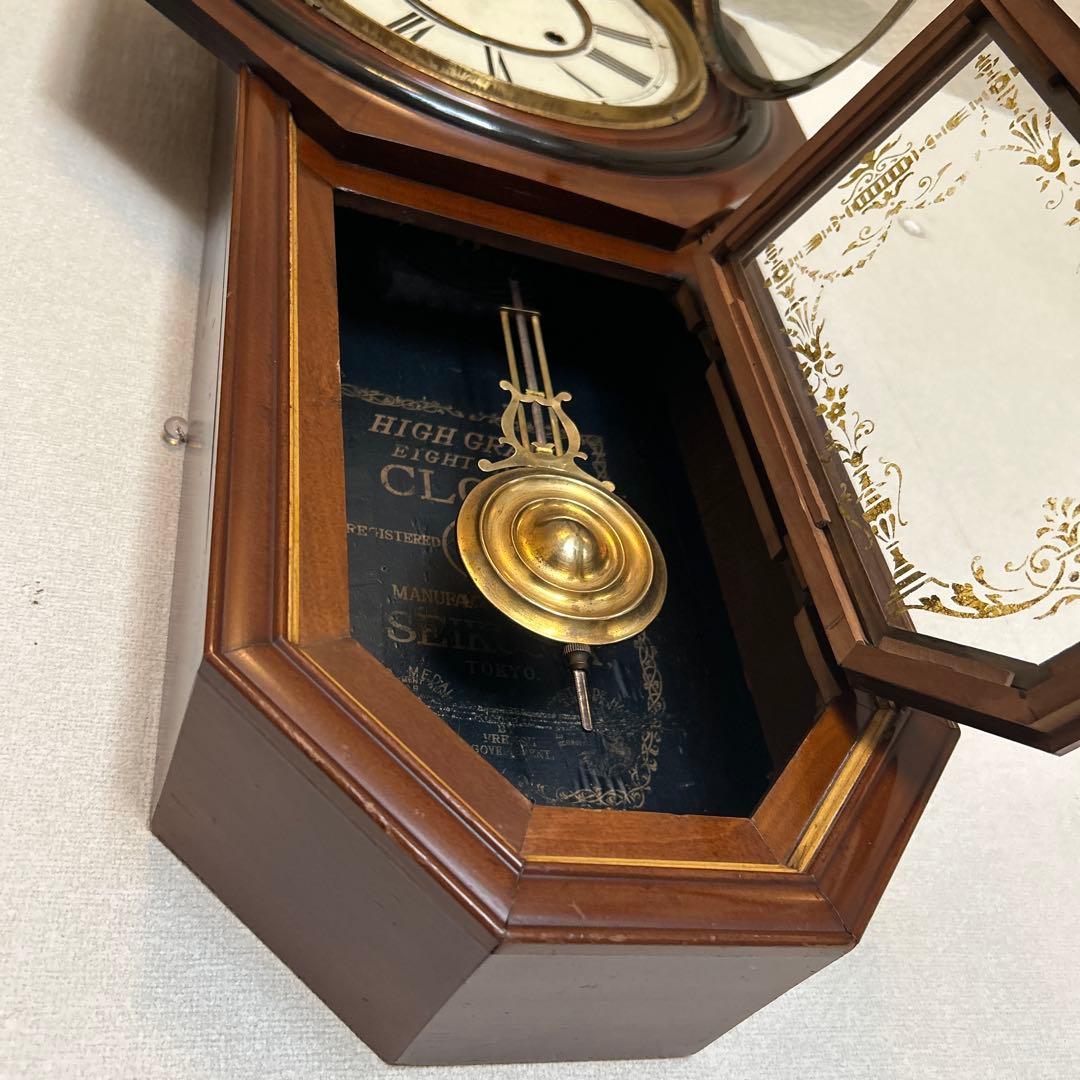 大正期、精工舎柱時計、ボンボン時計 - メルカリ