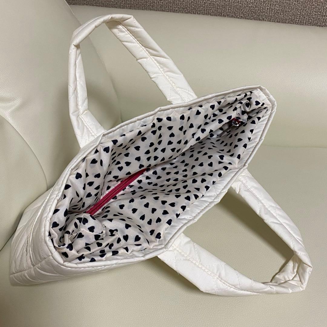 神崎恵 レスポートサック コラボ メレンゲホワイトキルト バッグ