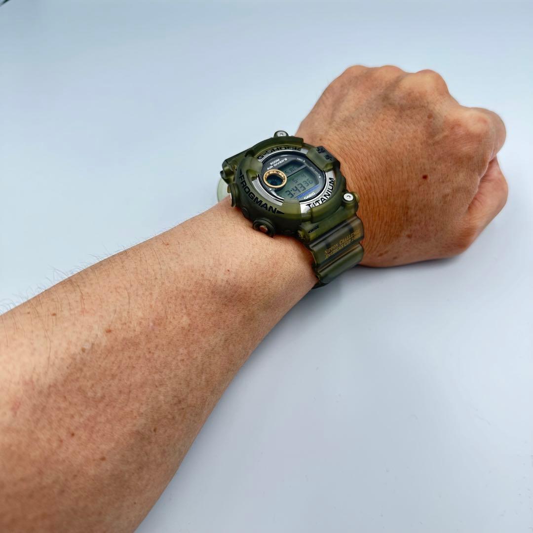 極美品】GショックDW-8200AC フロッグマン アメリカズカップ2000