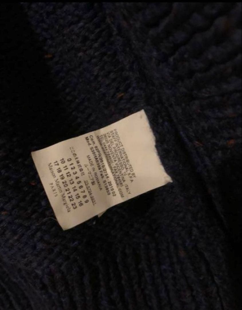 ここのえ期2010AW メゾンマルタン マルジェラ ダメージニット