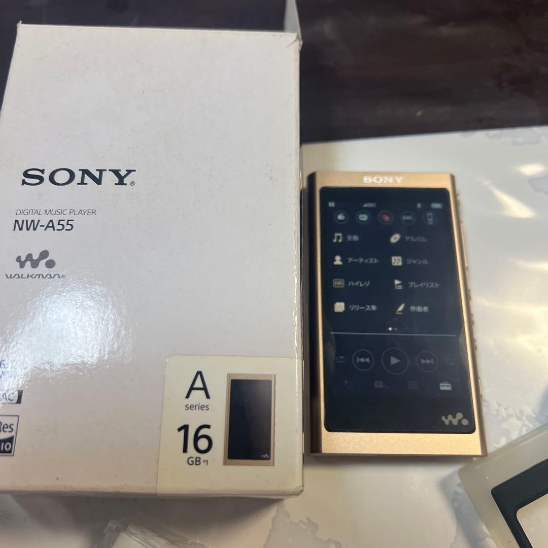 ウ*ュ様 SONY NW-A55　WALKMAN　ウォークマン　ゴールド　16G Amazon | ソニー ウォークマン Aシリーズ 16GB NW-A55 : MP3プレーヤー