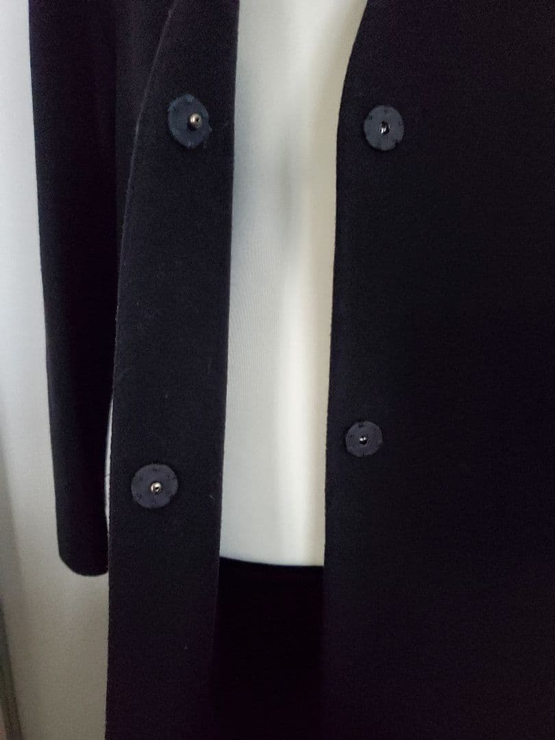 あかね様専用！Rouge vif Manteco 黒 ロングコート - メルカリ