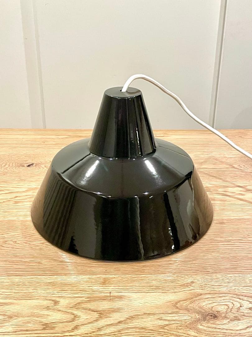 名作】ルイスポールセン ヴィンテージ ホーロー ペンダントライト 黒 1954