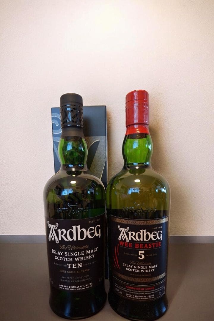 アードベッグ 10年、5年 飲み比べセット - メルカリ