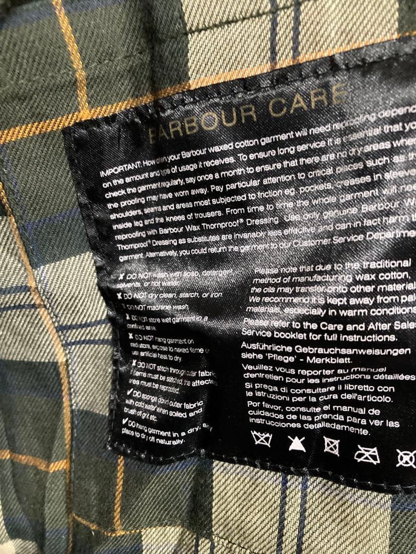 英国製】Barbour バブアー SL ビデイル 36 ラスティック