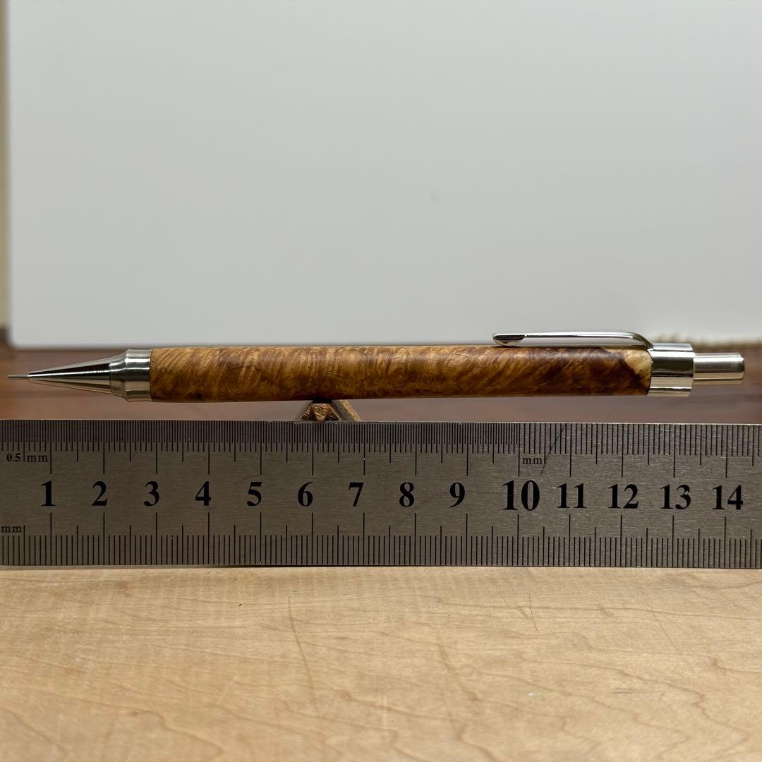 116アンボイナ 木製シャーペン 強低重心ダブルR 補修あり - メルカリ