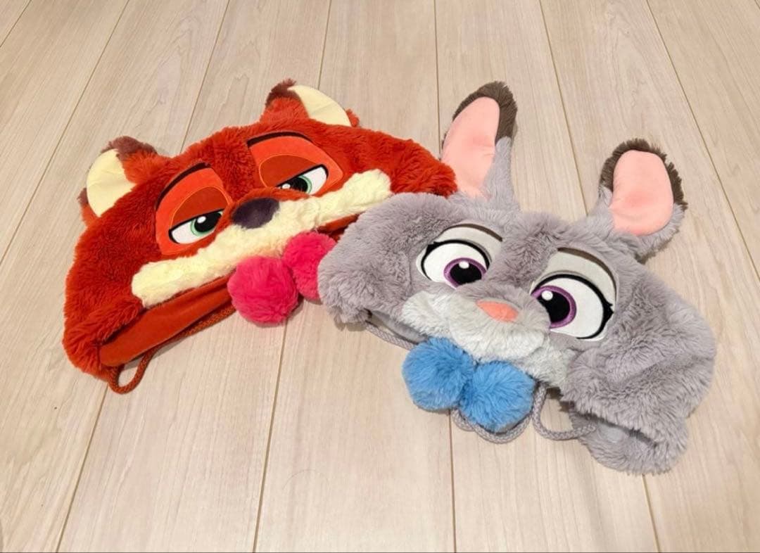 ディズニー　ファンキャップ　ズートピア　ジュディ　ニック　2個セット ズートピア ファンキャップ 2点セット ニック ジュディ - メルカリ