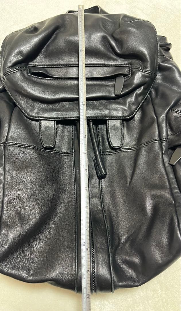 Alexander wang レザーバックパック 黒 - メルカリ