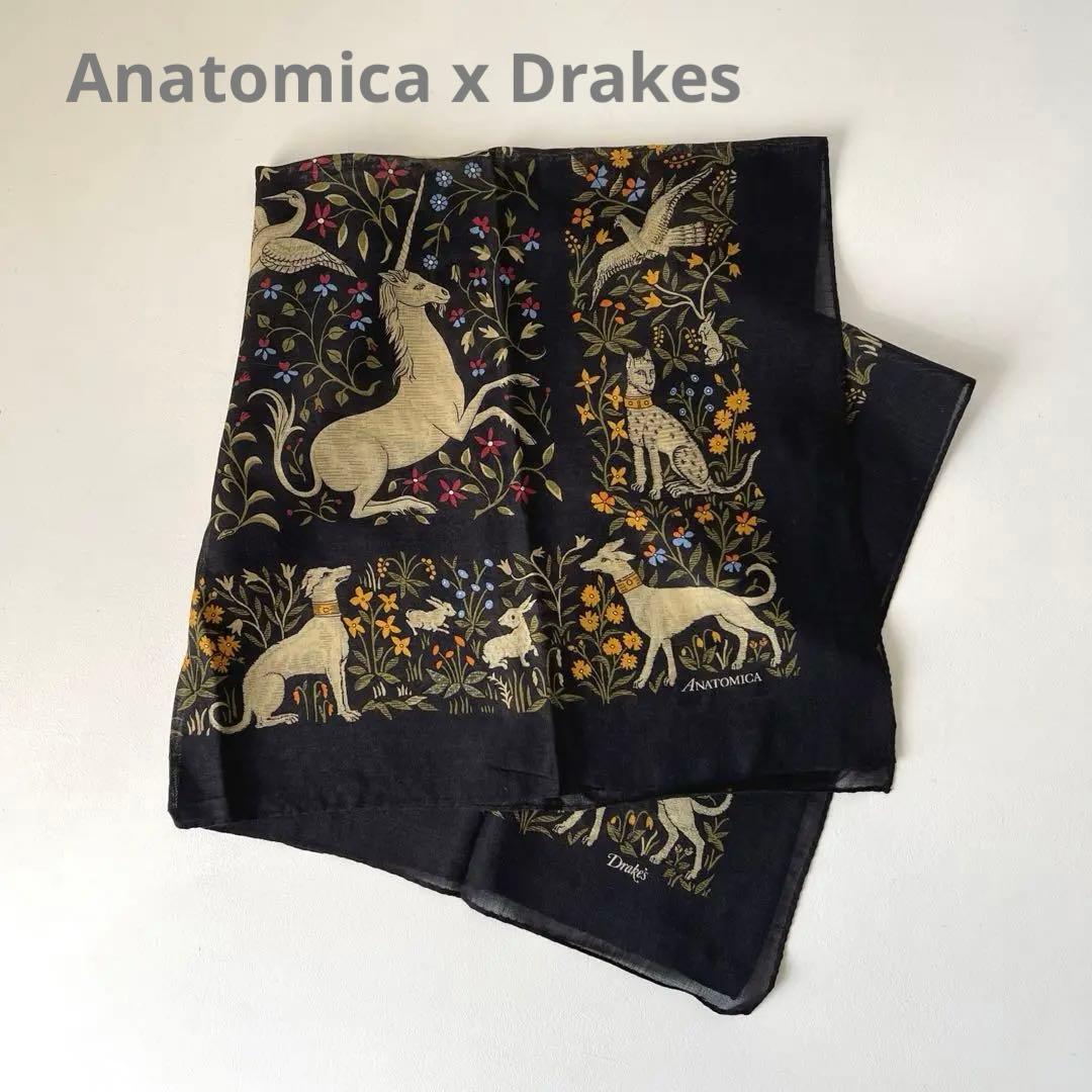 美品】Anatomica Drake'sスカーフ ドレイクス アナトミカ - メルカリ