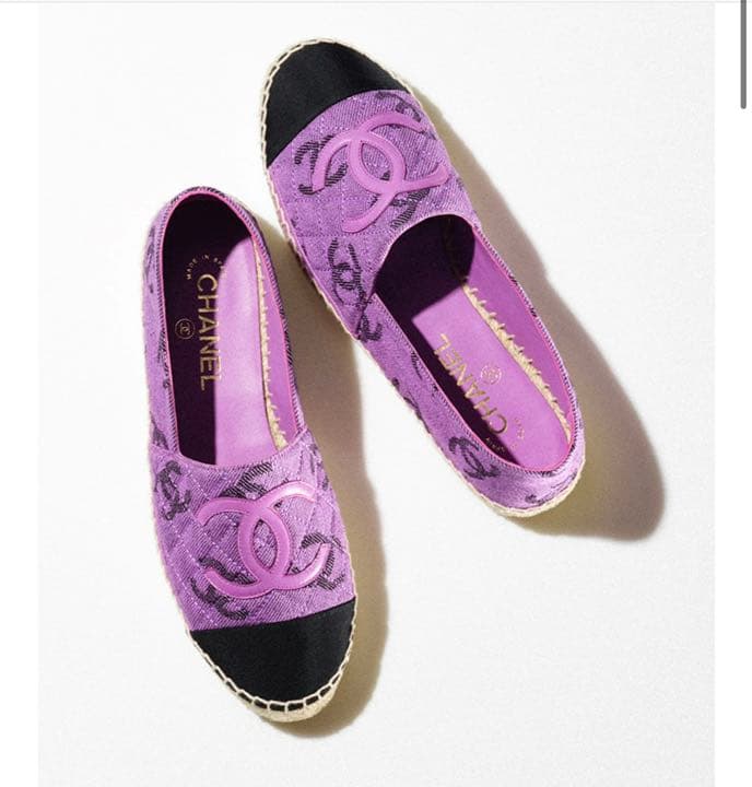 新品未使用　激レア　エスパドリーユ　CHANEL シャネル　靴　実物写真あり ☆履きやすい☆CHANEL エスパドリーユ (CHANEL/スリッポン) 102453202