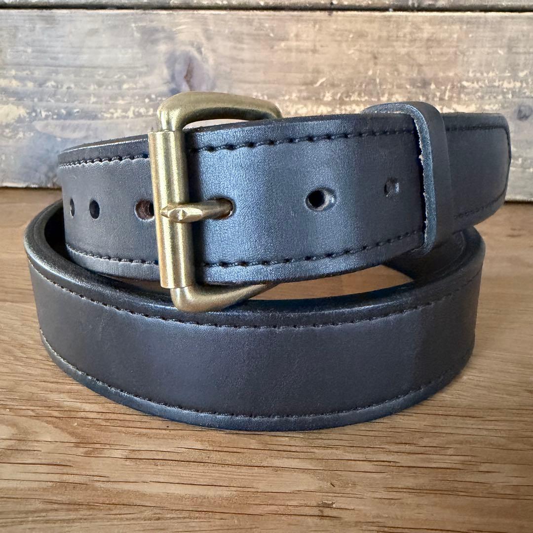 FILSON フィルソン W仕様 BRIDLE LEATHER ベルト フィルソン ブライドルレザー ベルト ブラック/Filson Bridle Leather