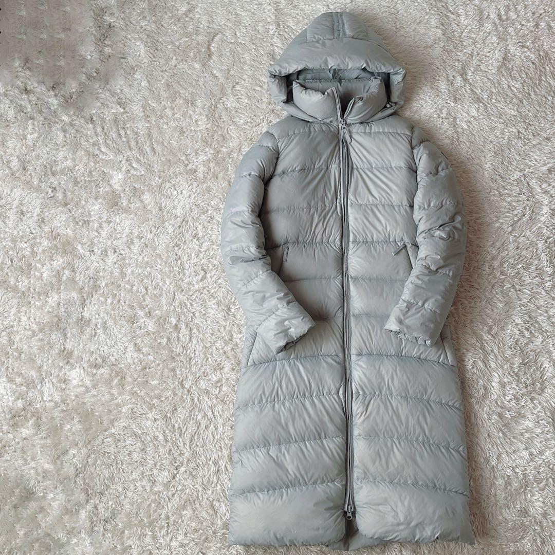 ノースフェイス ダウンコート ダウンジャケット ロゴタグ ロング丈