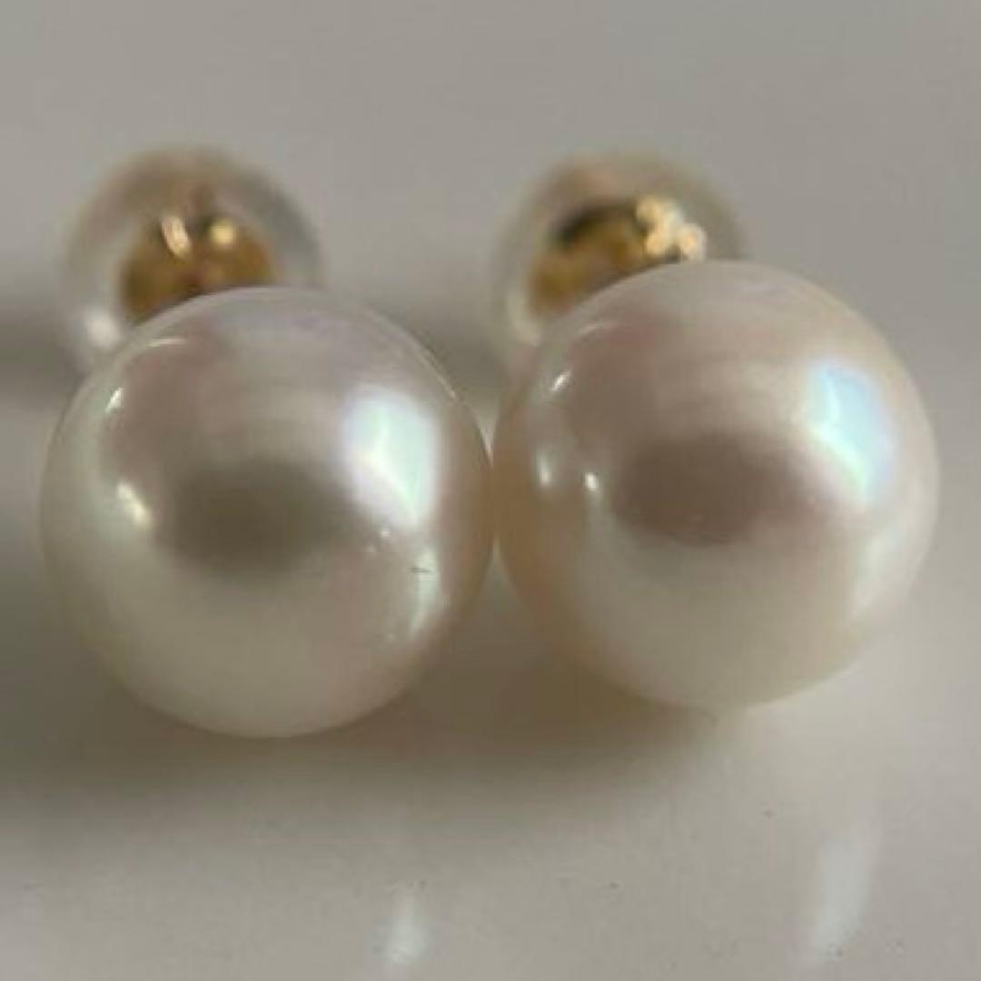 宇和島産 あこや本真珠 パール ピアス K18製（真珠 ピアス） - メルカリ