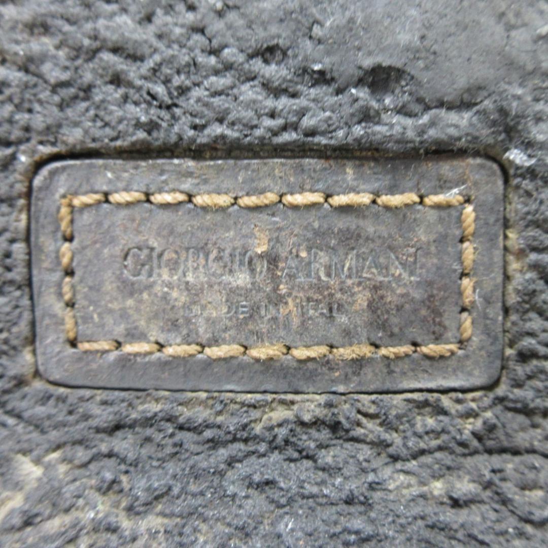 ✨激レア/超柔軟シボ革✨GIORGIO ARMANI チャッカブーツ EU42 - メルカリ