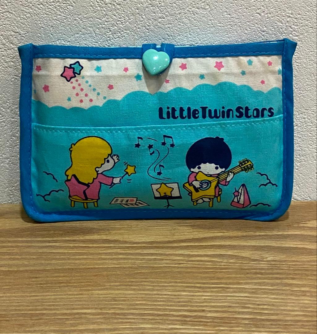 1976年【サンリオ】 キキララ ポケットティッシュケース＆布製ポーチ