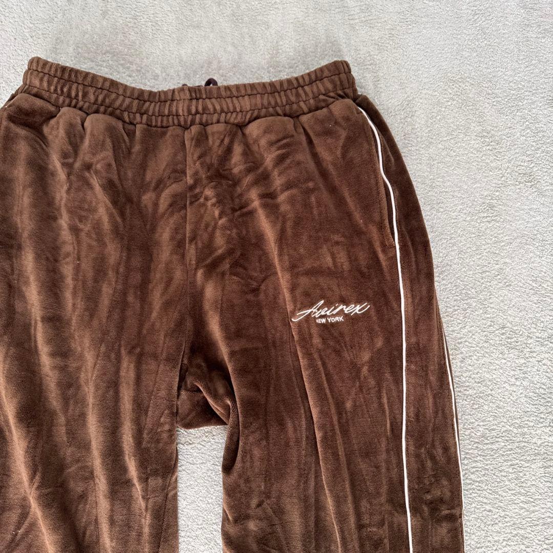 AVIREX アヴィレックス ベロア セットアップ ジャージ ジャケット