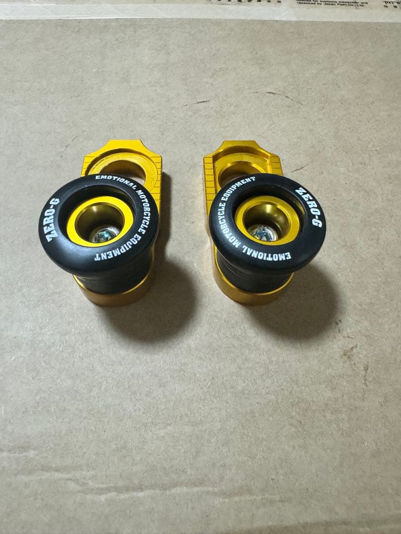 ZERO-G アルミ製スライダー ゴールド wr250x wr250r - メルカリ