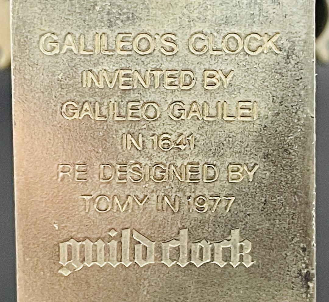 トミー ギルドクロック ガリレオ・ペンデュラム 機械式置時計【重り