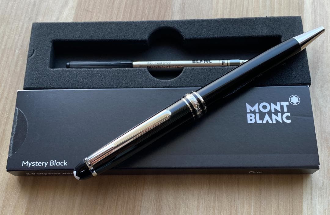 超美品 モンブラン P164 プラチナ クラシック ボールペン 新品純正
