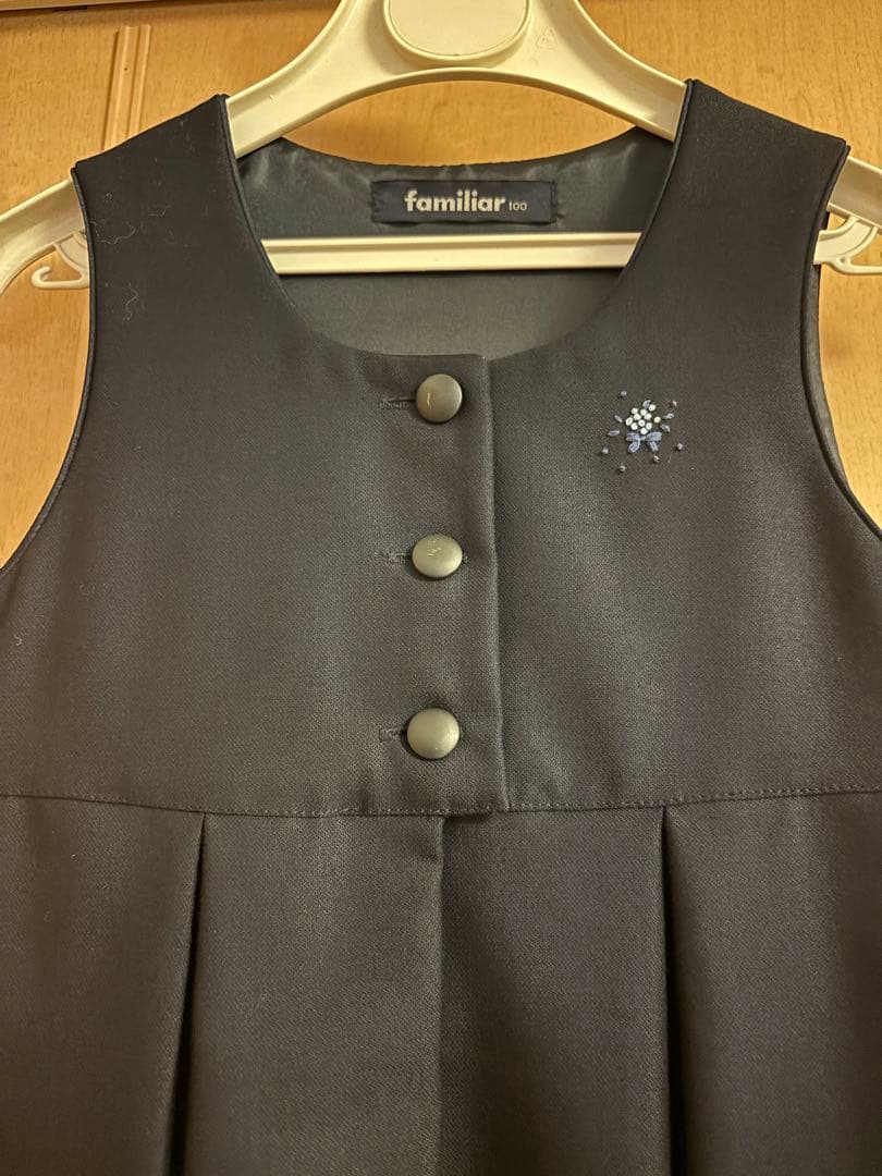 りっきー☆様専用】ファミリア アンサンブル 濃紺 ネイビー 美品100