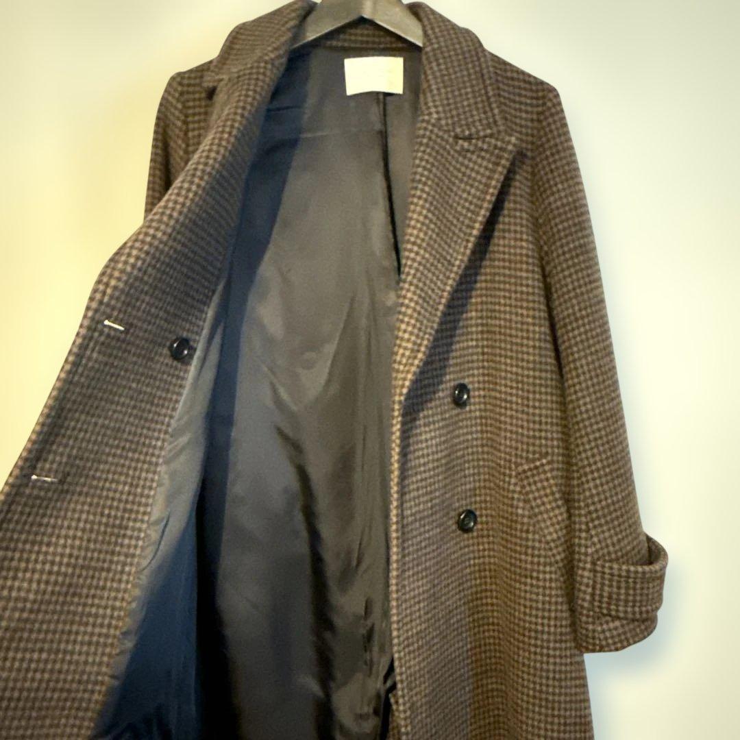 PUBLIC TOKYO ダブルブレスト ロングコート - メルカリ