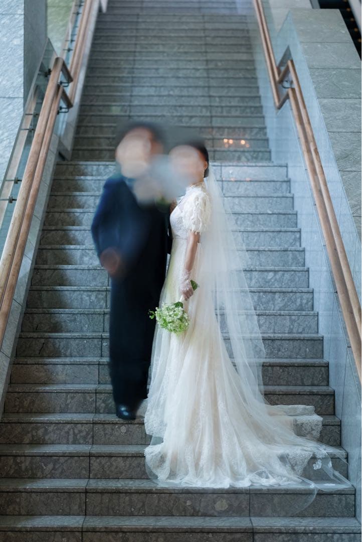 ロングベール 80×250 刺繍レース トリートドレッシング 結婚式 - メルカリ