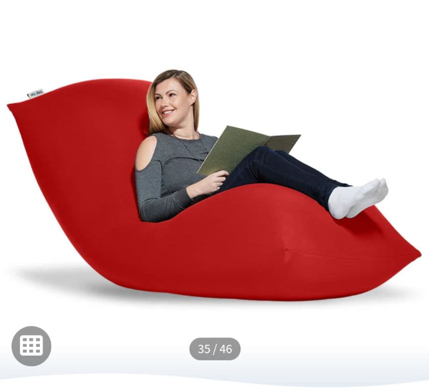 ヨギボー　マックス　レッド Amazon.co.jp: Yogibo Max ヨギボー マックス レッド ソファー