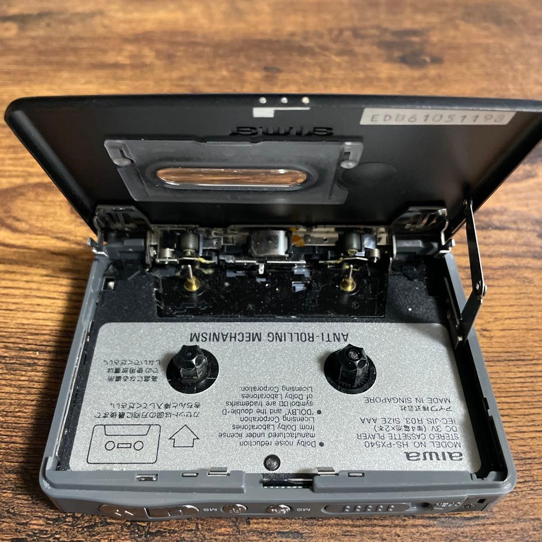 希少☆動作 アイワ aiwa ポータブルカセットプレーヤー HS-PX540