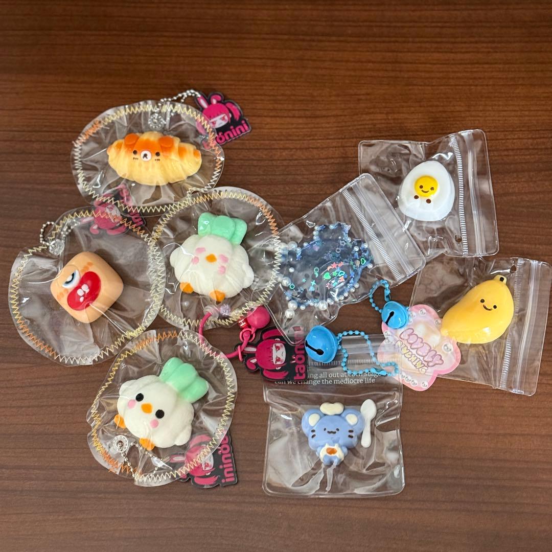 ミニスクイーズ まとめ売り 8点セット タオニニ ラドド kikisquishy