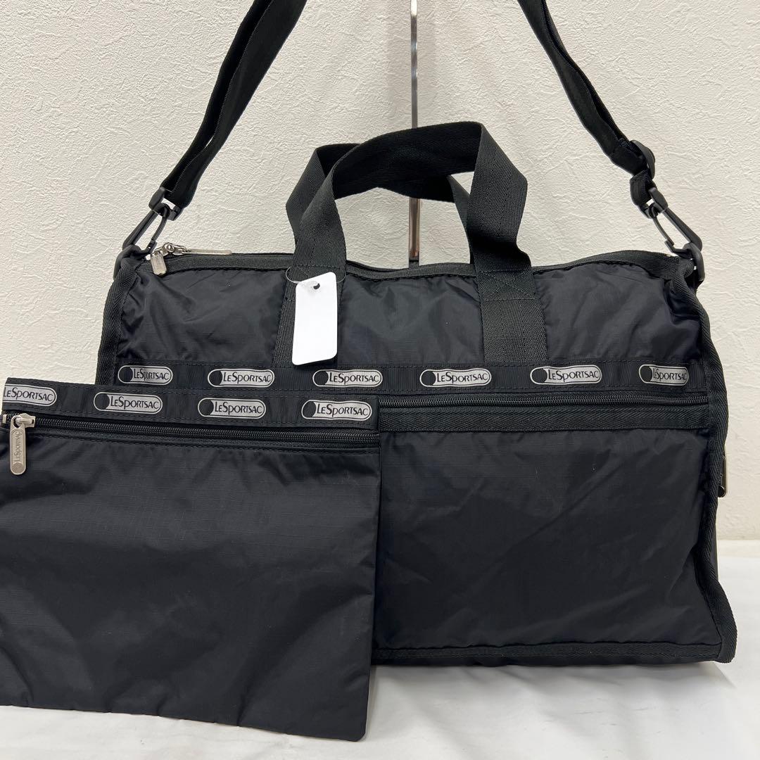●1010 美品　LeSportsac レスポートサック　2wayボストンバック LeSportsac（レスポートサック） ボストンバッグ DELUXE LG WEEKENDER