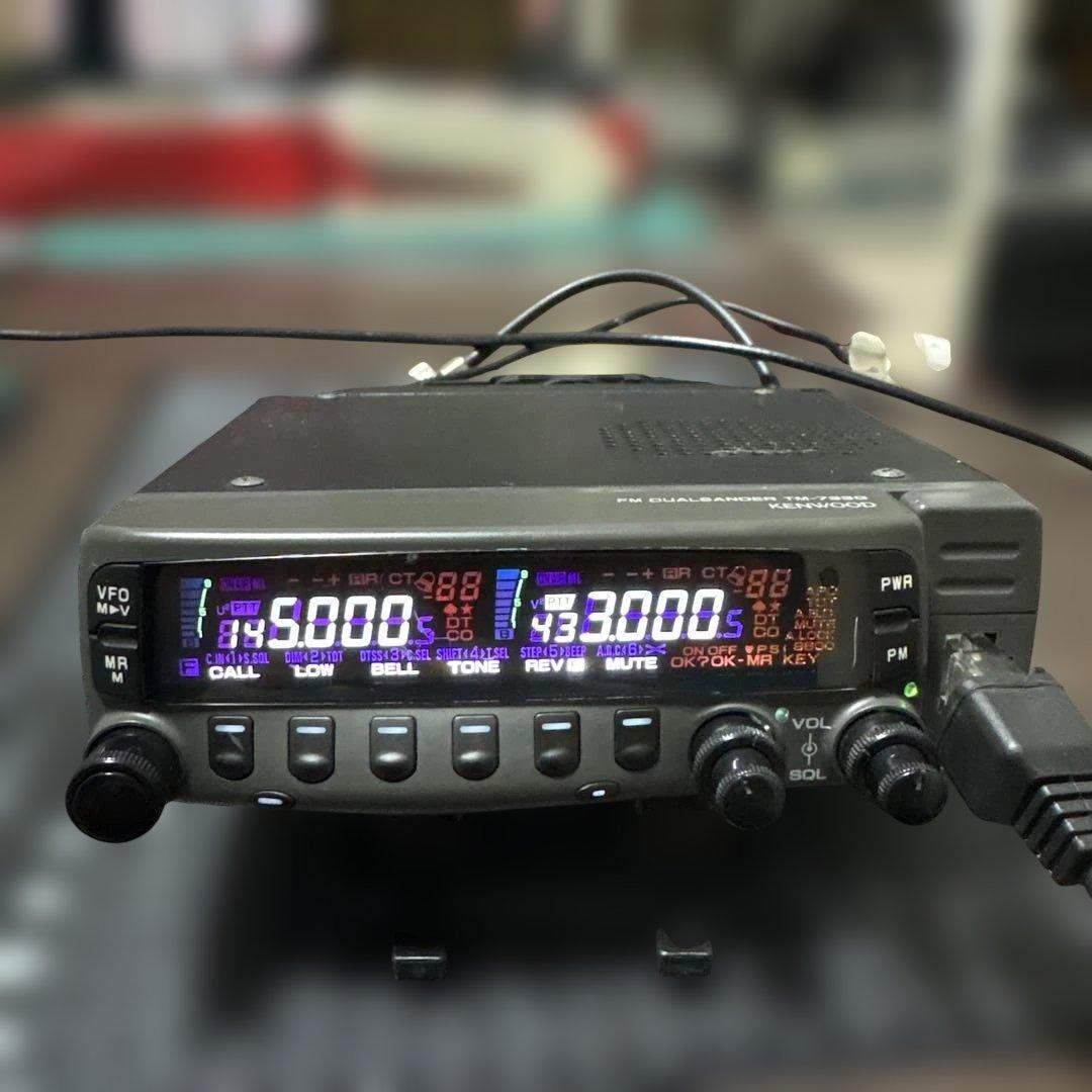 KENWOOD TM-733GS ハイパワー受信拡張済み。 - メルカリ